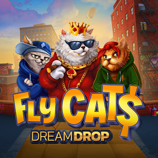 Fly Cats Dream Drop okładka slotu